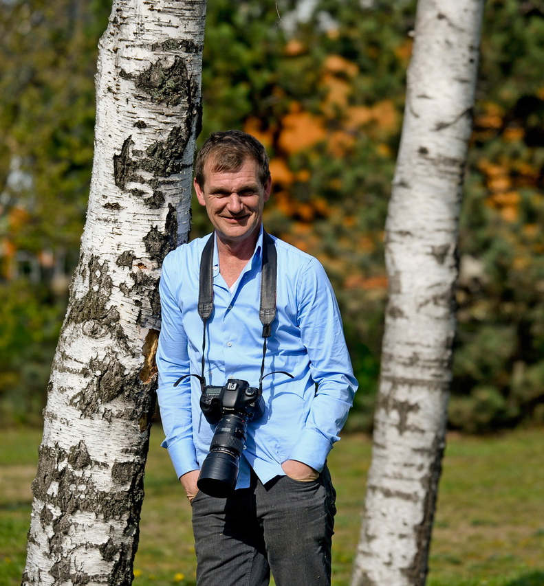 Dusty Gedge photographed in the UK countryside